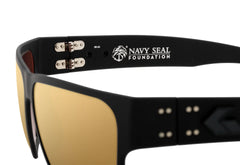 NAVY SEAL FOUNDATION DELTA ROSE POLARIZED LENS WITH GOLD MIRROR - Ammo Can Included